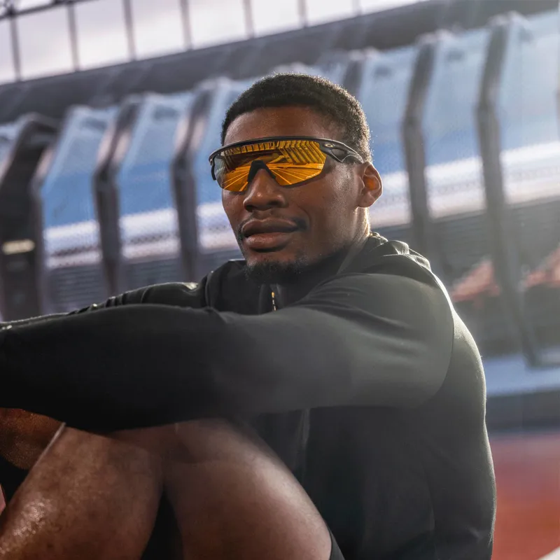 Oakley Sphaera Glasses in Matt Carbon with Prizm 24K Gold Polarized Lens-4