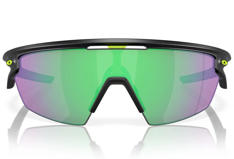 Oakley Sphaera Glasses in Matt Black Ink with Prizm Road Jade Lens-2