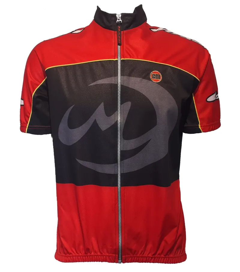 Massi Codigo WindProof Short Sleeve Jersey in Red Black size Large