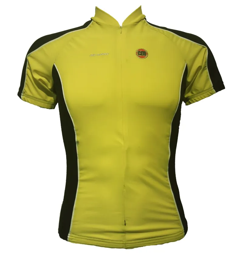 Massi Codigo Short Sleeve Jersey in Yellow Black size Large Shop Soiled