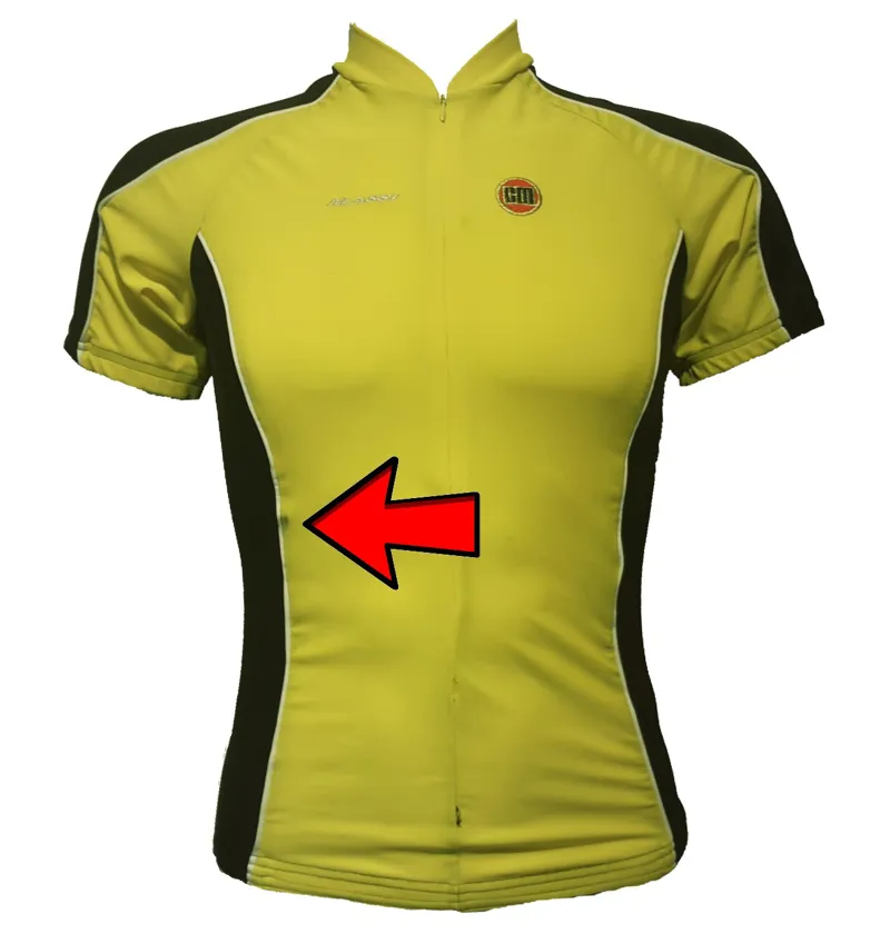 Massi Codigo Short Sleeve Jersey in Yellow Black size Large Shop Soiled-1