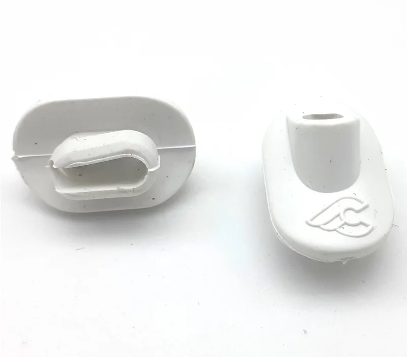 Cinelli Stem Coloured Cable Guides for Frame XA Base Bar Handlebar in White