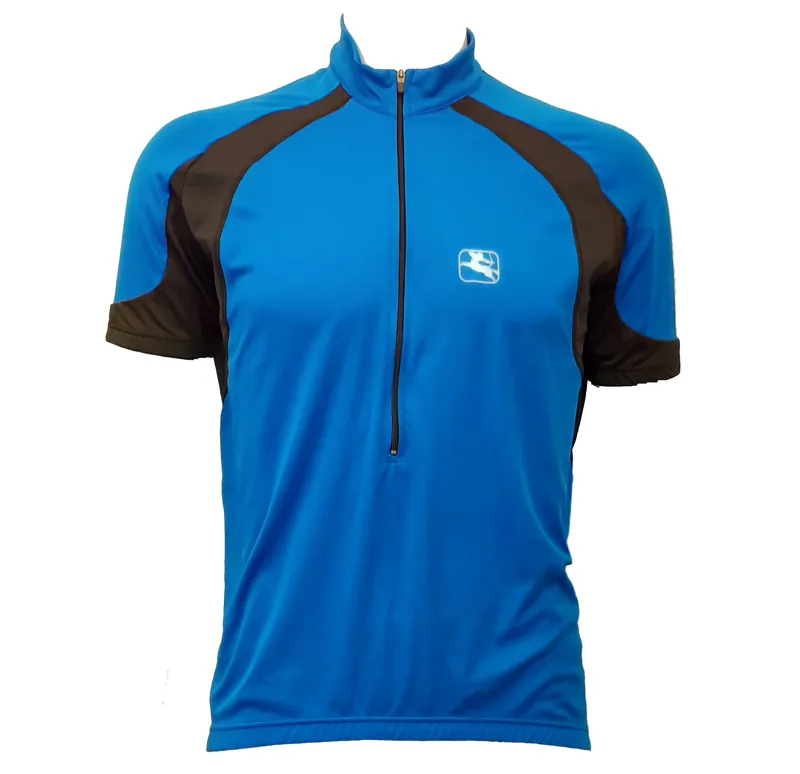 Giordana Tech Blend Short Sleeve Jersey in Blue size XXL