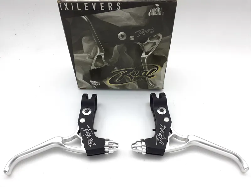 Real X Levers Brake Levers in Black - Missing Shim-2