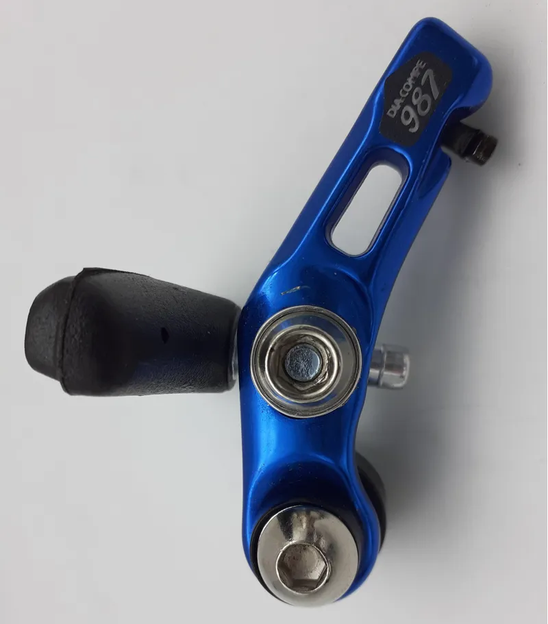 Dia-Compe 987 Cantilever Brake in Anodised Blue NOS  Shop Soiled-4