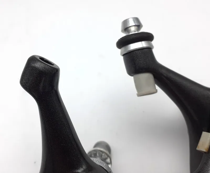 Campagnolo Athena Full Brake Set In Graphite Grey NOS 1990 Shop Soiled-1