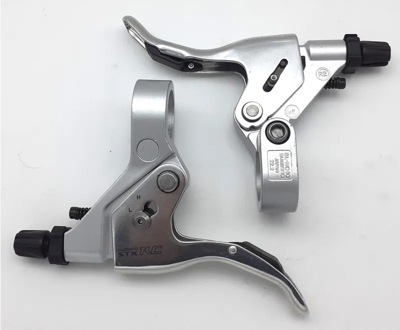 Shimano STX RC Complete V Brake Set in Silver NOS 1997 Shop Soiled