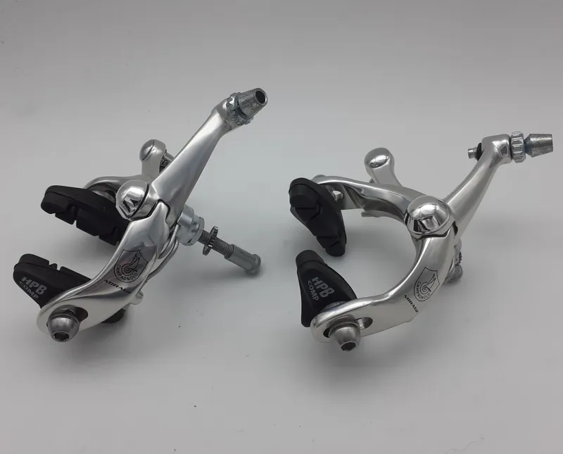 Campagnolo Mirage Monoplaner Brake Caliper Set in Silver NOS 1996-2