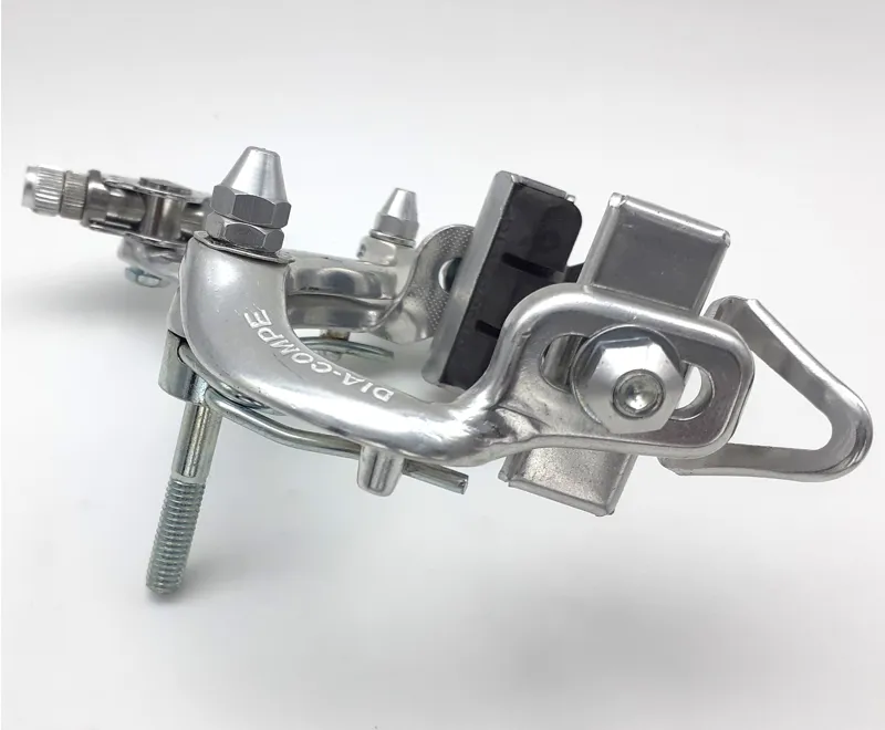 Dia-compe N500 Single Pivot Brake Caliper with Quick Release in Silver-2