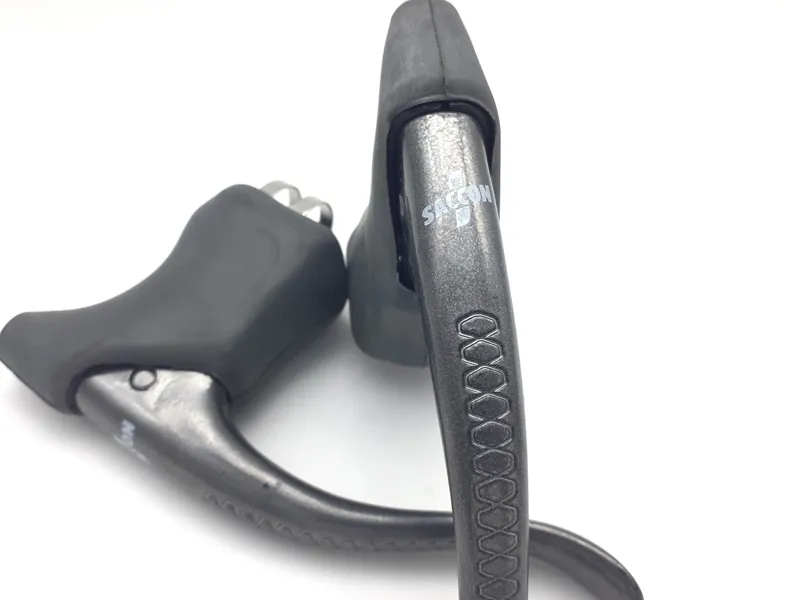 Saccon Non Aero Brake Levers in Grey NOS Shop Soiled-1