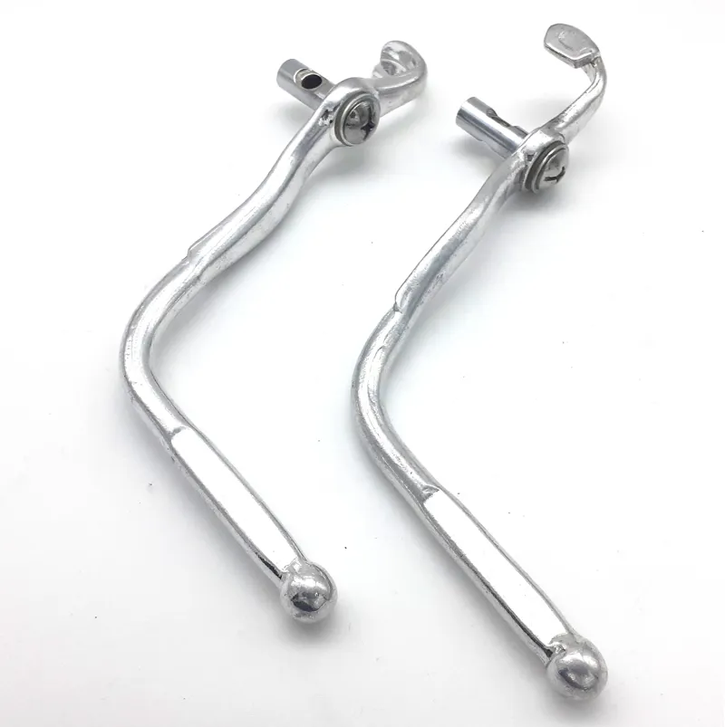 Kirk And Merifield Alloy Safety Levers for Drop Bars in Silver