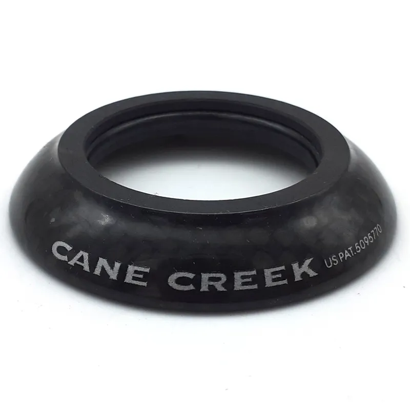 Cane Creek Carbon Fiber Dome Shape 1-1/8 Headset Cover in Gloss Carbon Weave