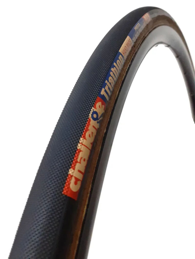 Challenge Triathlon PPS Tubular 700c x 21mm in Tan Wall Shop Soiled