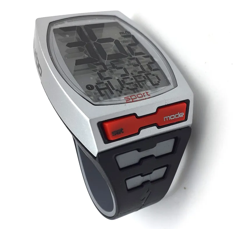 Specialized Turbo Sport Cyclocomputer 7 Features Wired Bike Computer in Silver NOS 2005-1