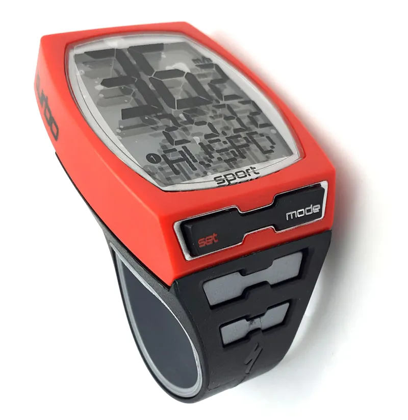 Specialized Turbo Sport Cyclocomputer 7 Features Wired Bike Computer in Red NOS 2005-1