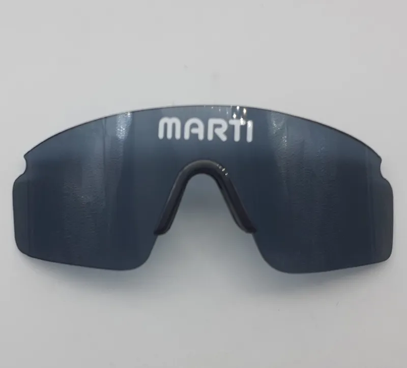 Marti Black Lens Retro Sunglass Lens 1980s-1