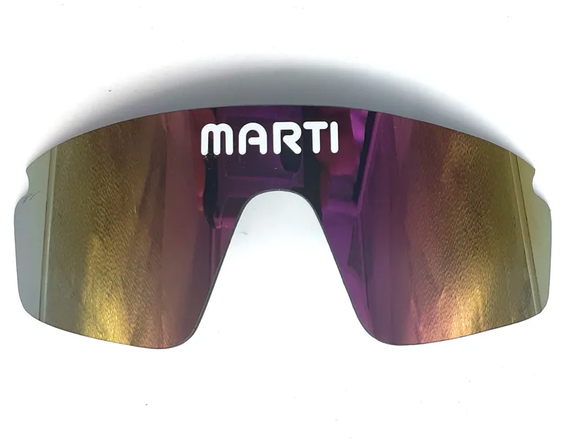 Marti Gold Purple Mirror Lens Retro Sunglass Lens 1980s Shop Soiled