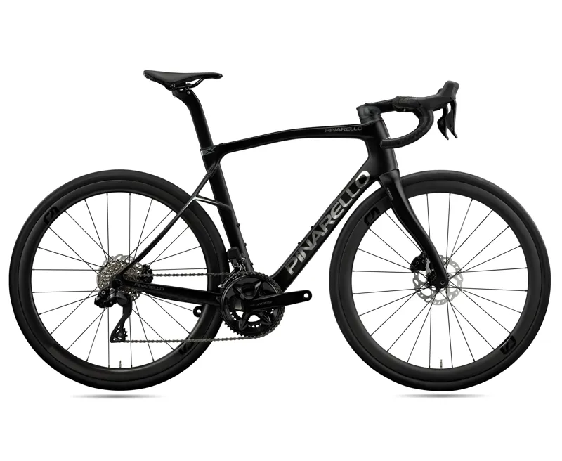 Pinarello X5 Disc with 105 Di2 12 Speed and Most Carbon Wheels in Xolo Black