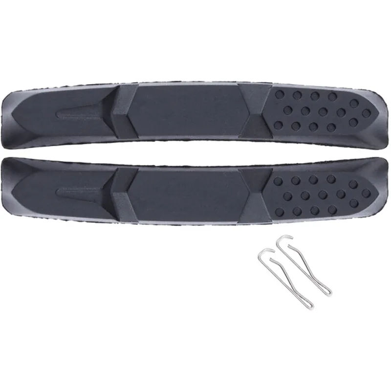 Jagwire Tri Zone V-Brake Pads for Cartridge Inserts in Grey