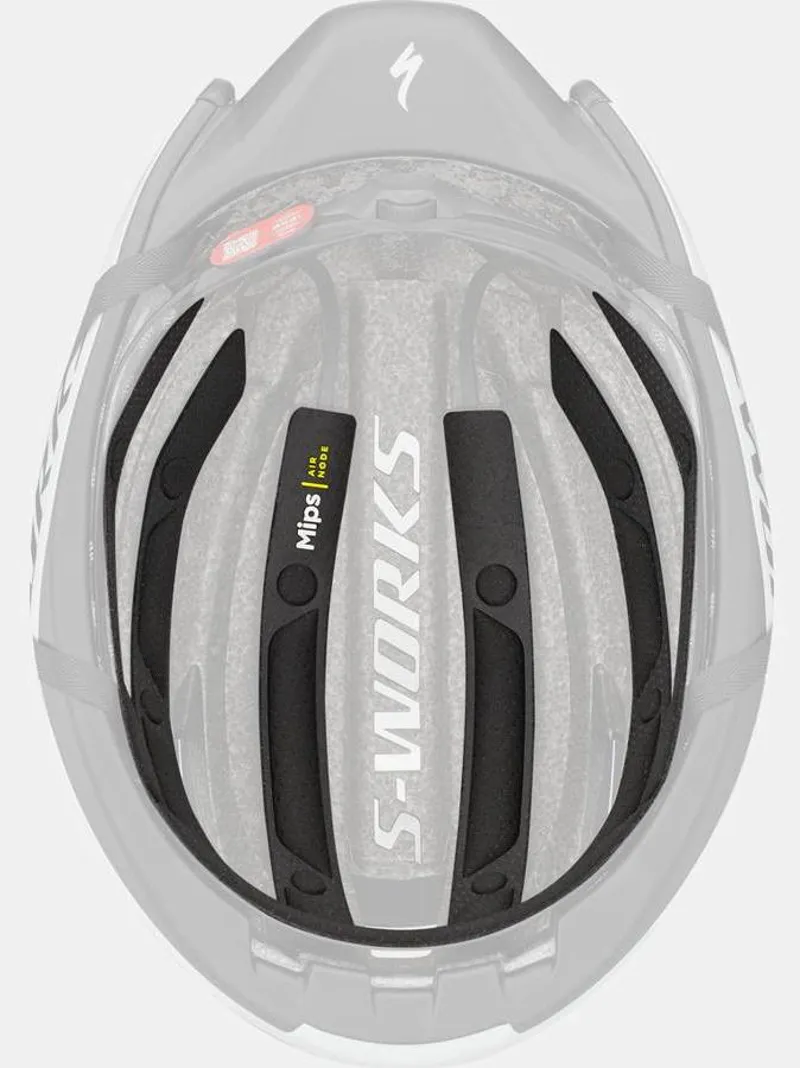 Specialized S-Works Evade 3 Helmet in Team White/Black size Large-8
