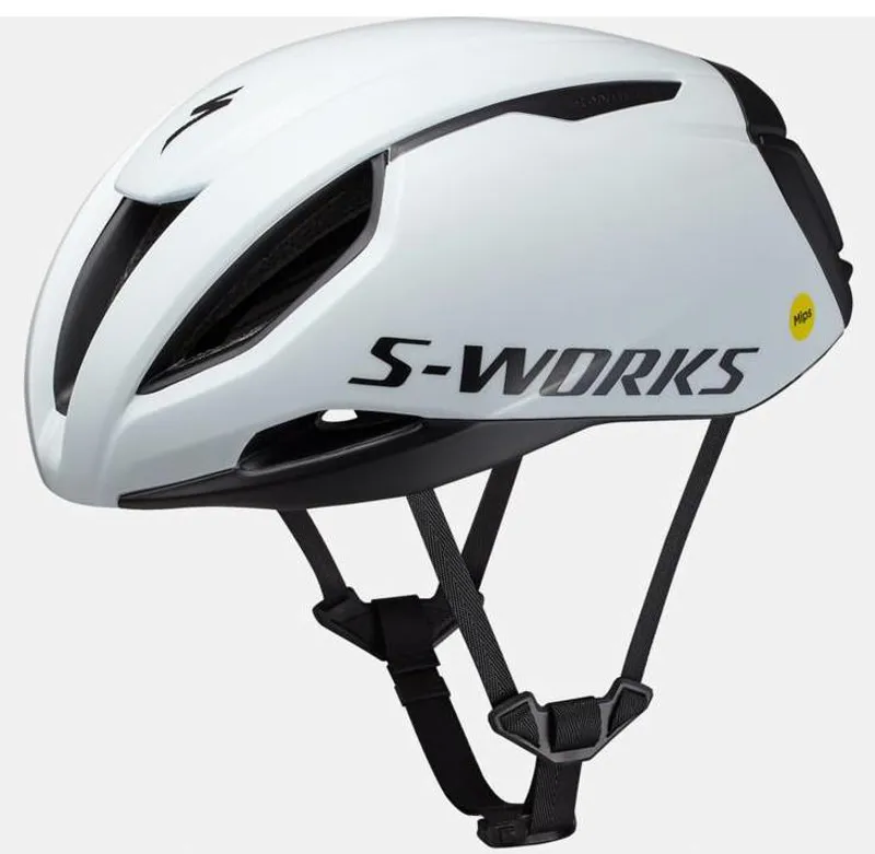 Specialized S-Works Evade 3 Helmet in Team White/Black size Large-1
