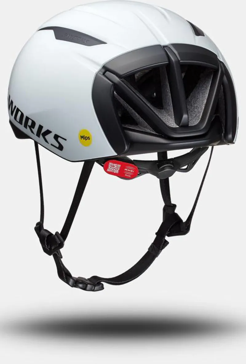 Specialized S-Works Evade 3 Helmet in Team White/Black size Large-4