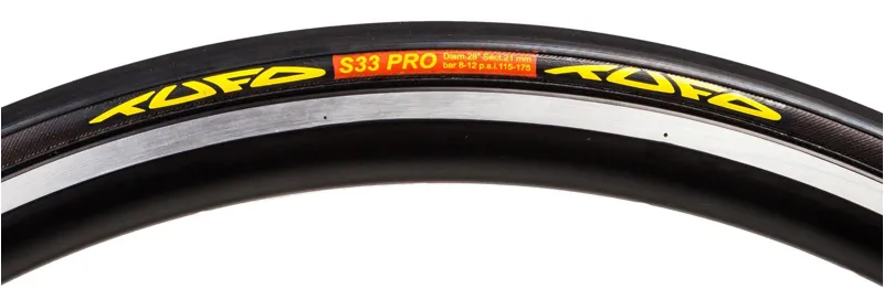 Tufo S33 Pro Tubular Tyre 700 x 21c in Black
