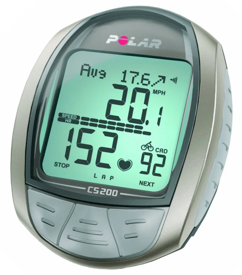 Polar CS200cad Bike Compter with Cadence and Heart Rate-1