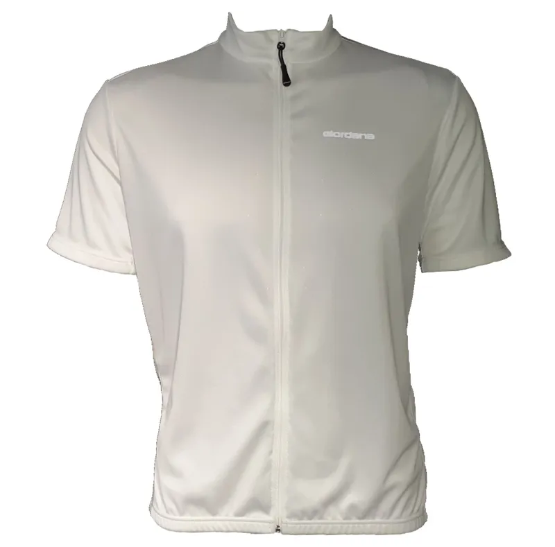 Giordana Solid Short Sleeve Jersey in White size XL