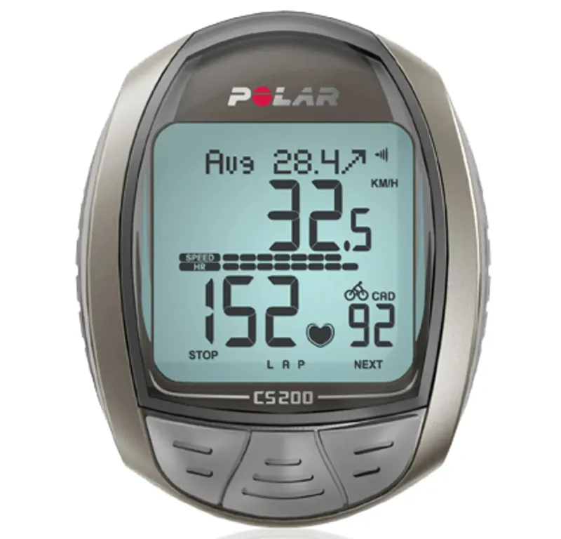 Polar CS200cad Bike Compter with Cadence and Heart Rate