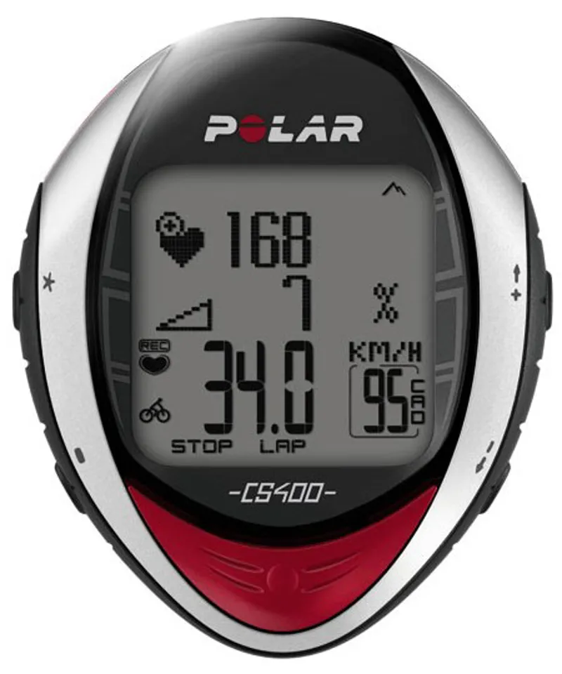 Polar CS400 Bike Compter with Speed and Heart Rate