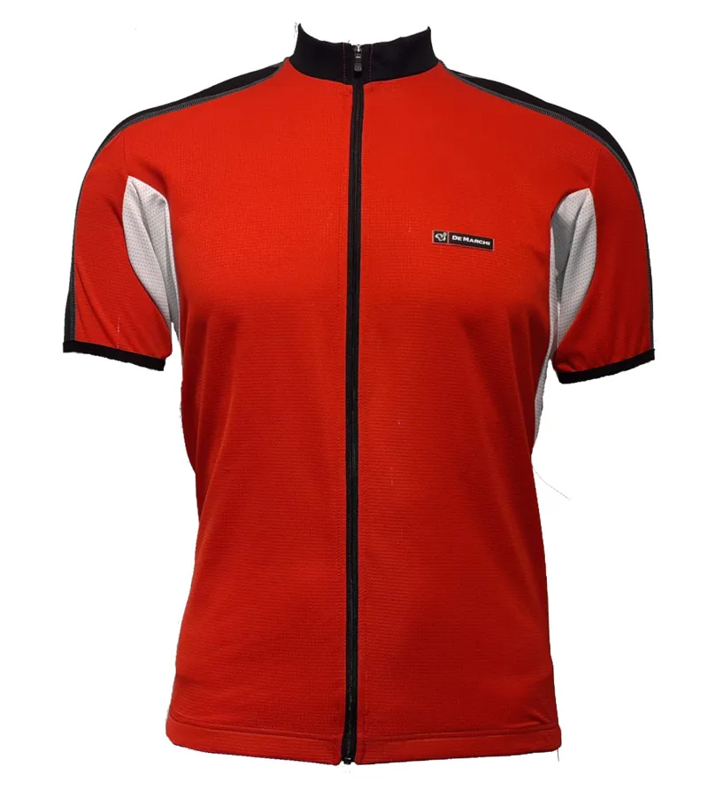 De Marchi Contour Plus TTNM Short Sleeve Jersey in Red size Medium