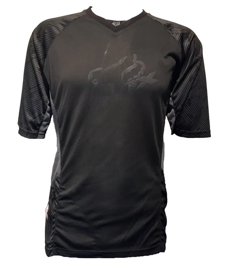 Fox Flow Mtb Loose Fit Jersey in Black size Large