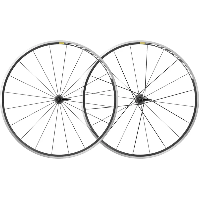 Mavic Aksium Rim Brake Wheels Pair in Black-2