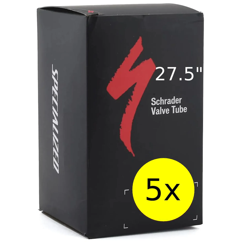 Specialized 650B x1.75-2.4 Schrader Valve Inner Tube Pack of 5