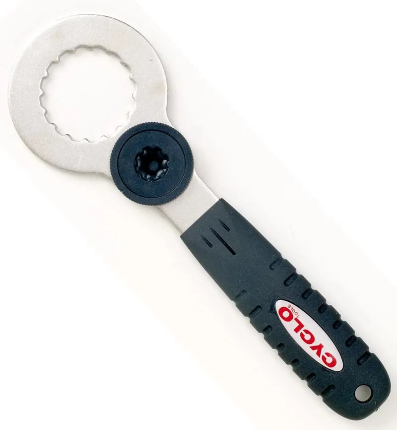 Cyclo HT2 External Hollow Tech 2 Bottom Bracket Remover Spanner with Crank Preload Tool