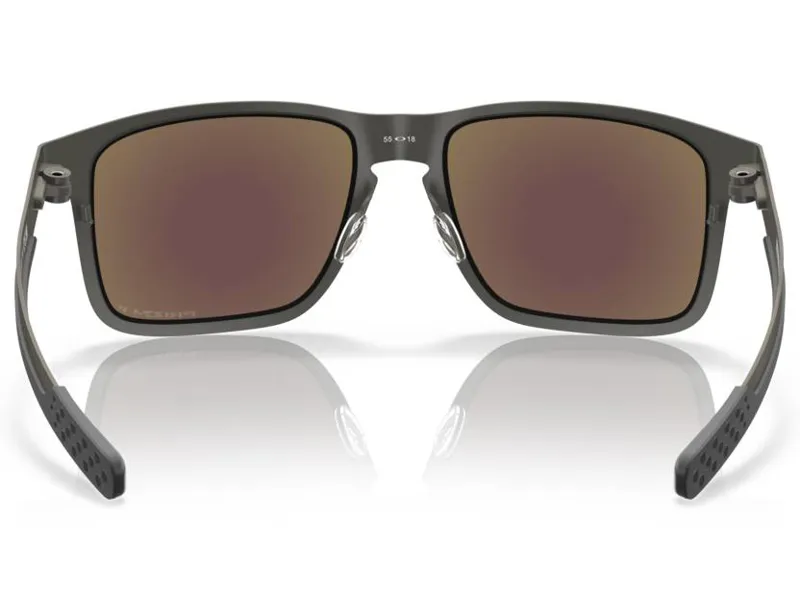 Oakley Holbrook Metal in Matt Gunmetal Frame with Prizm Saphire Polarized Lens-5