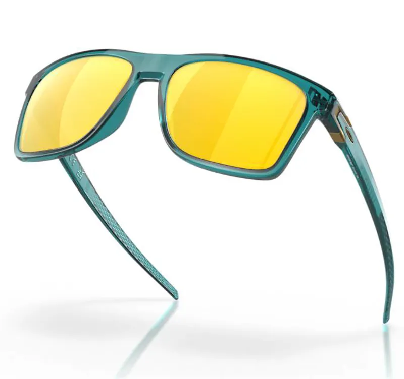 Oakley Leffingwell in Matt Artic Surf Frame with Prizm 24K Polarized Lens-4