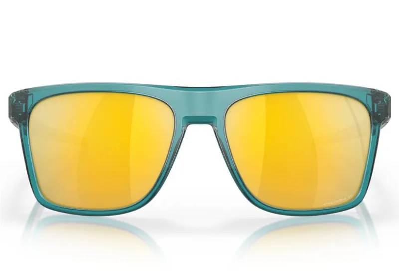 Oakley Leffingwell in Matt Artic Surf Frame with Prizm 24K Polarized Lens-7