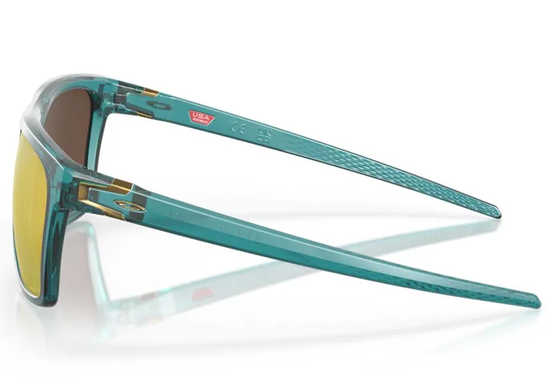 Oakley Leffingwell in Matt Artic Surf Frame with Prizm 24K Polarized Lens-6