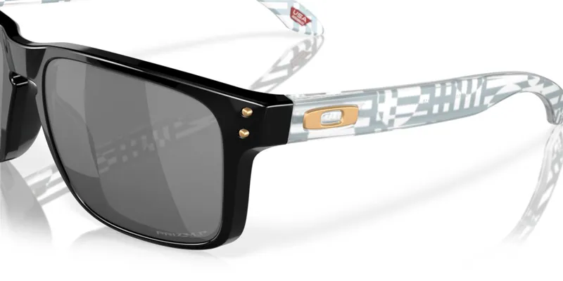 Oakley Holbrook in Black Frame with Prizm Black Polarized Lens-3