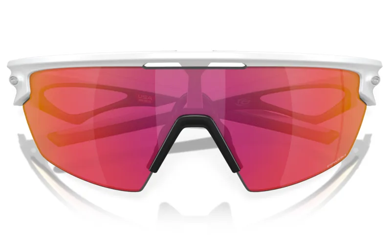 Oakley Sphaera Glasses in Matt White with Prizm Field Lens-4