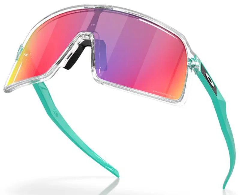 Oakley Sutro in Clear with Prizm Road Lens-5