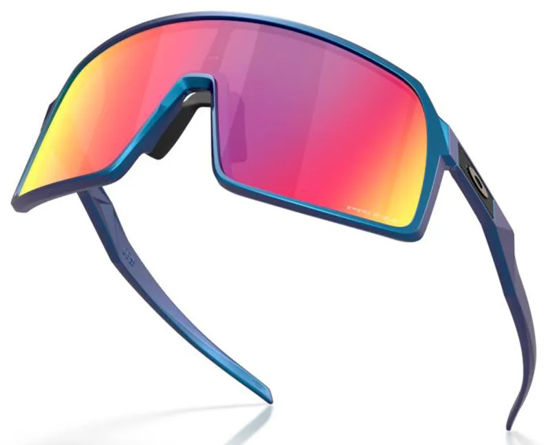 Oakley Sutro in Matte Cyan/Blue with Prizm Road Lens-3