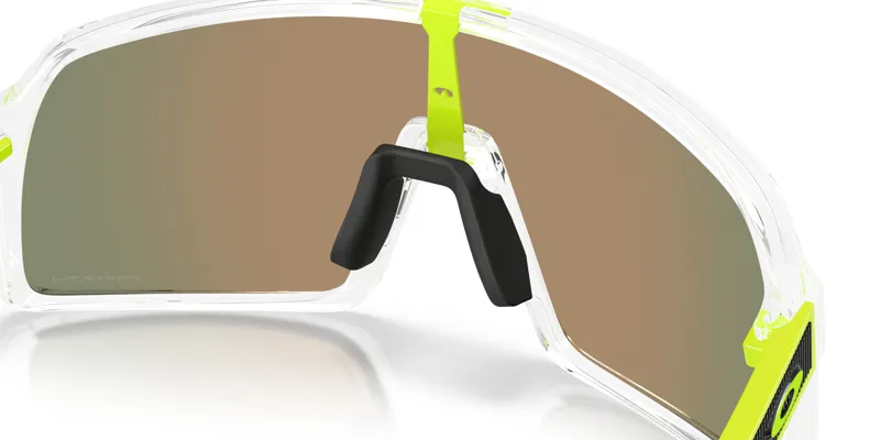 Oakley Sutro Pop Collection in Clear Frame With Prizm Ruby Lens-6
