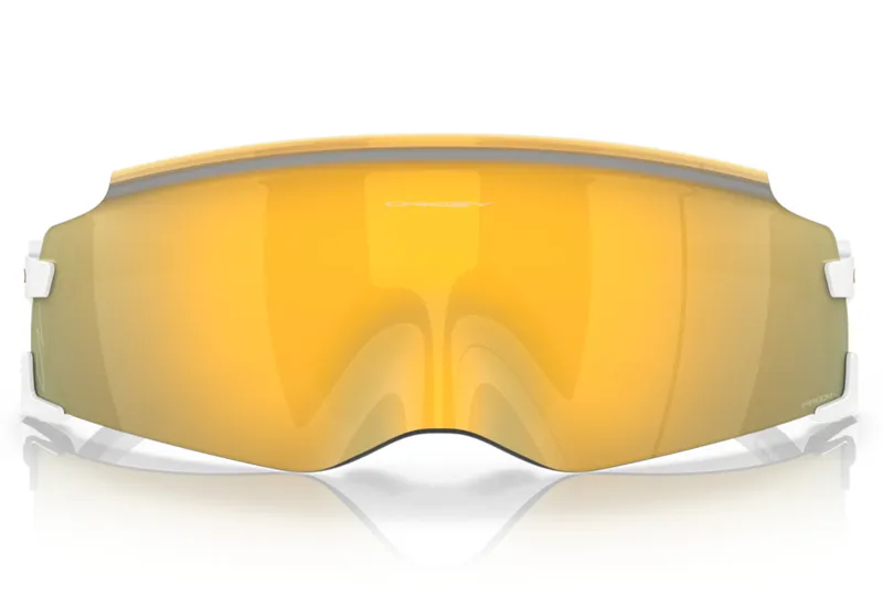 Oakley Kato in Cavendish White Frame with Prizm 24K Gold Lens-2