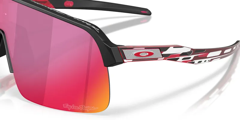 Oakley Sutro Lite  TLD in Troy Lee Designs Matte Black with Prizm Road Lens-1