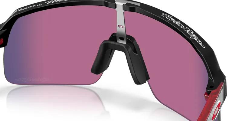 Oakley Sutro Lite  TLD in Troy Lee Designs Matte Black with Prizm Road Lens-7