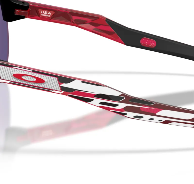 Oakley Sutro Lite  TLD in Troy Lee Designs Matte Black with Prizm Road Lens-6