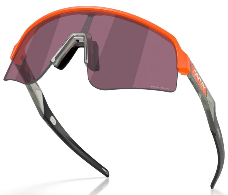 Oakley Sutro Lite Sweep in Matte Neon Orange with Prizm Road Black Lens-6